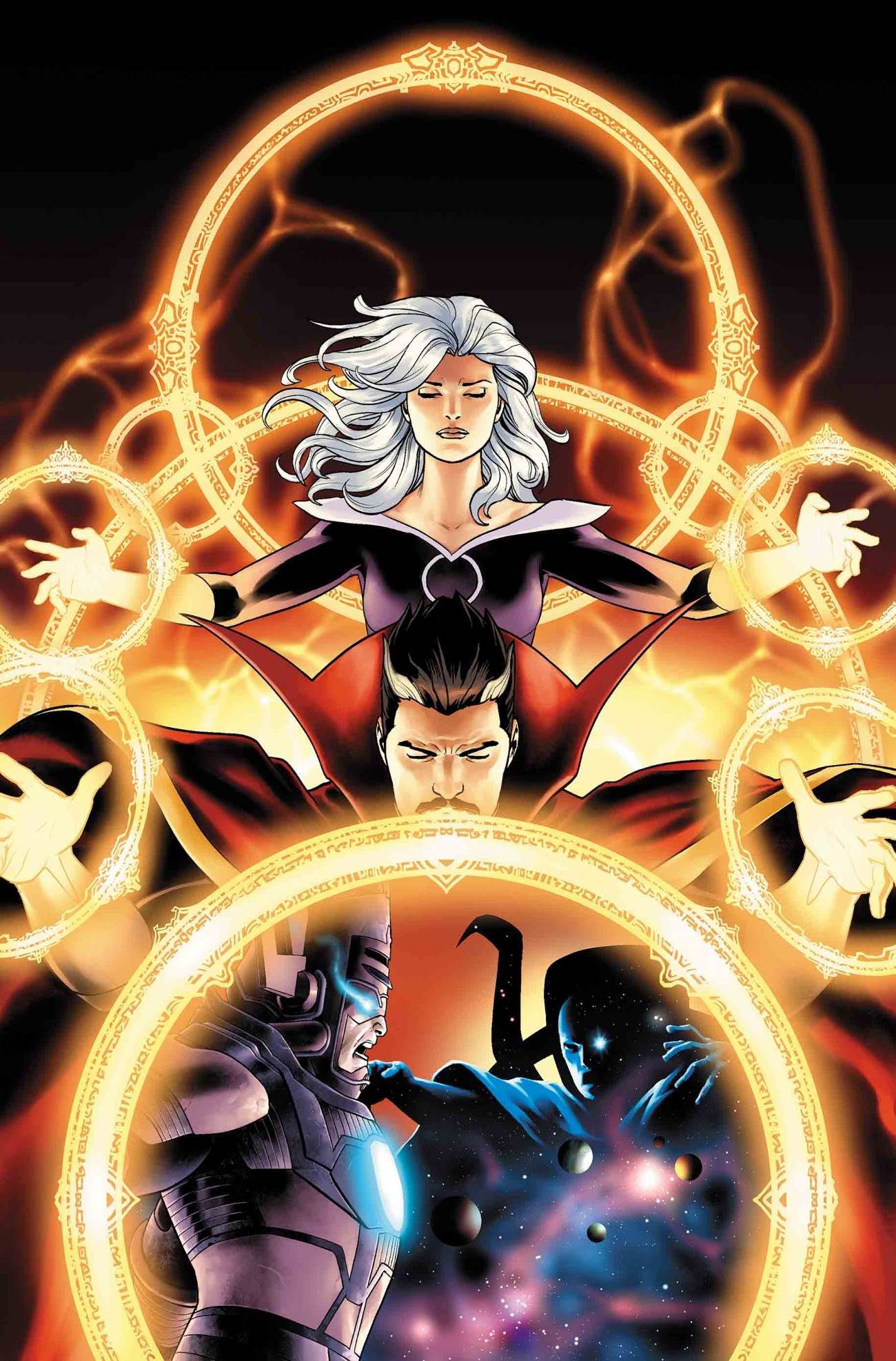Doctor Strange 16 Galactus Cover
