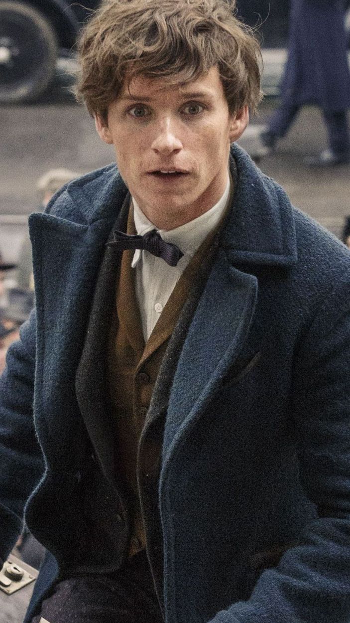 Eddie Redmayne is Newt Scamander in Fantastic Beasts and Where to Find Them