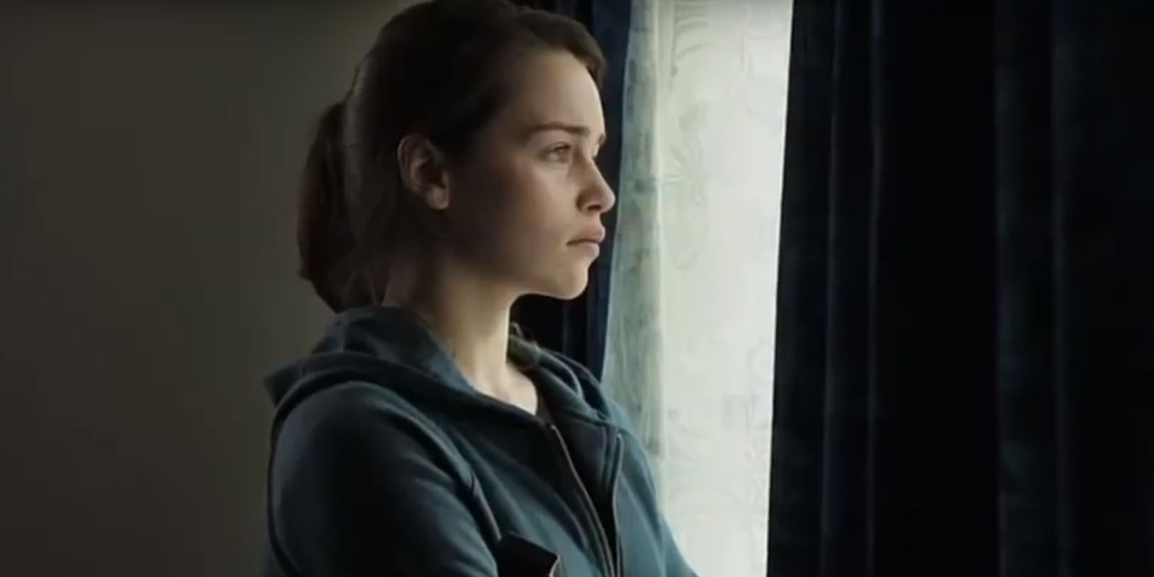Emilia Clarke in Samaritans Commercial