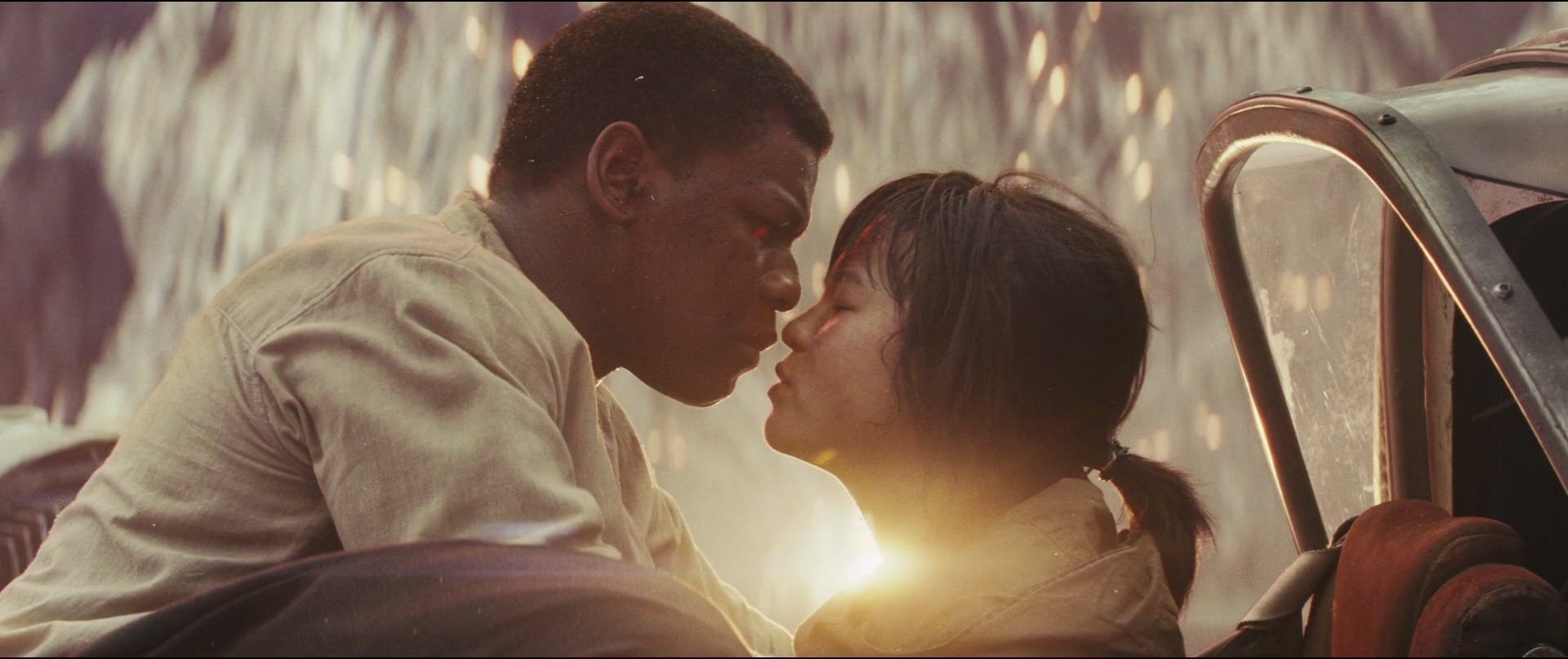 Finn and Rose Tico in Star Wars The Last Jedi