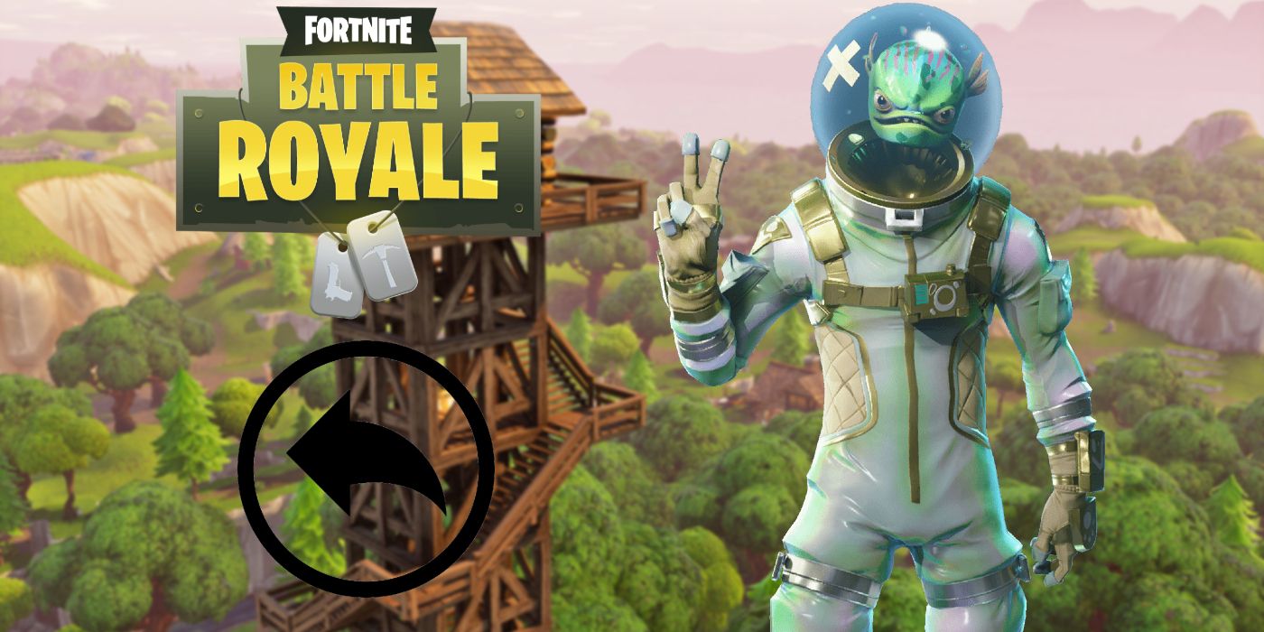Fortnite Undo Button