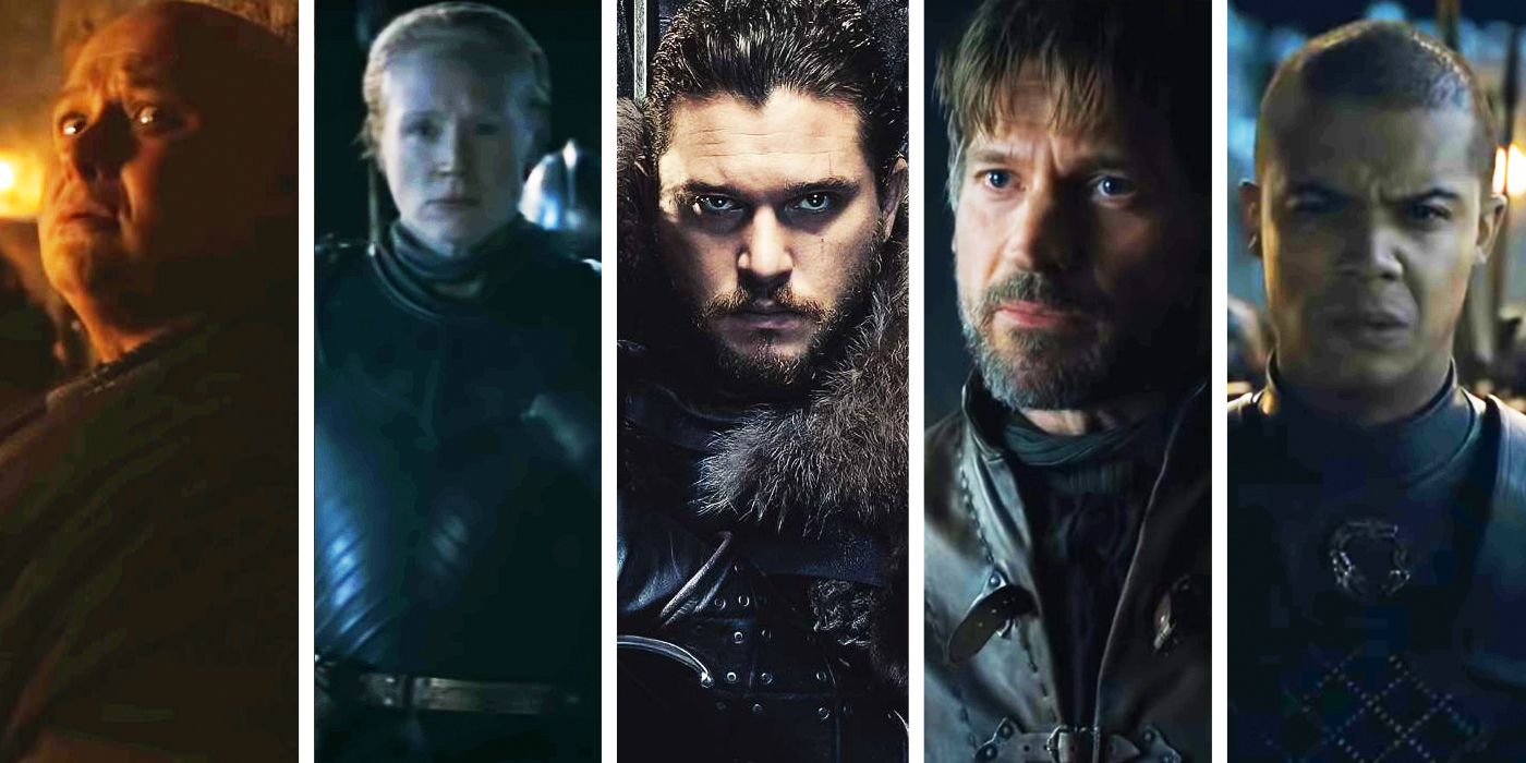 Game of Thrones Battle of Winterfell Characters