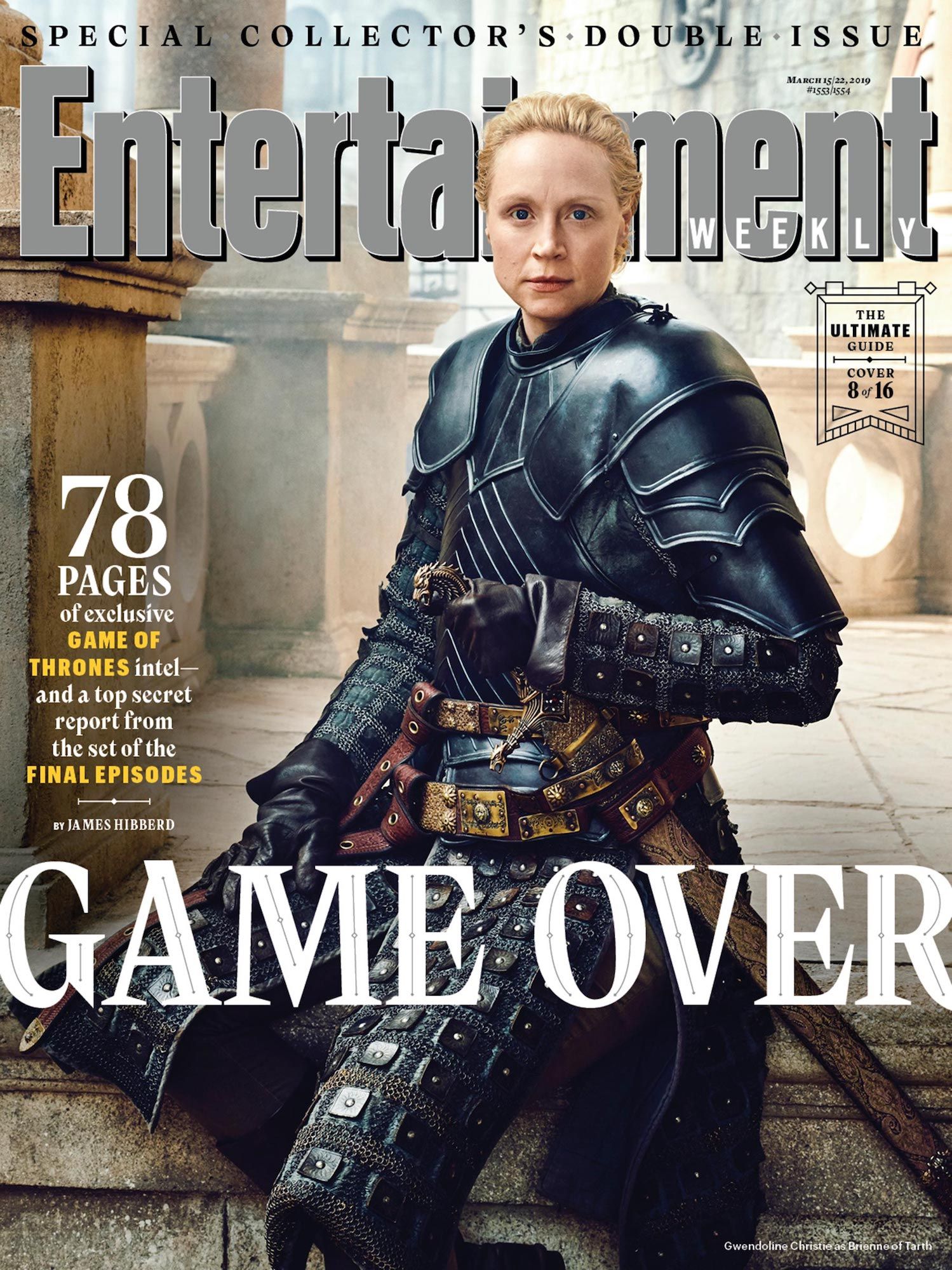 Game of Thrones EW Covers Brienne of Tarth