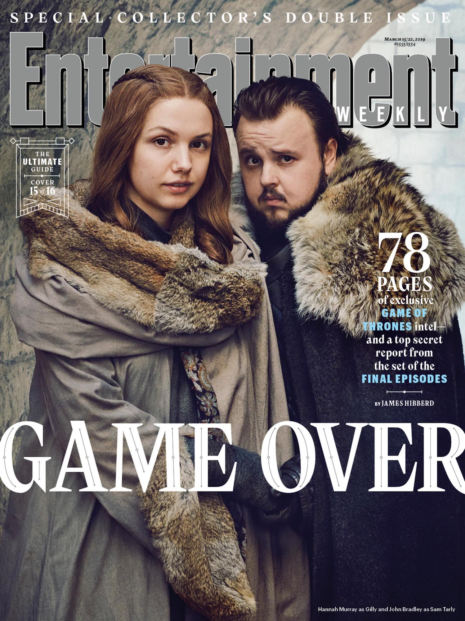 Game of Thrones EW Covers Gilly Samwell Tarly