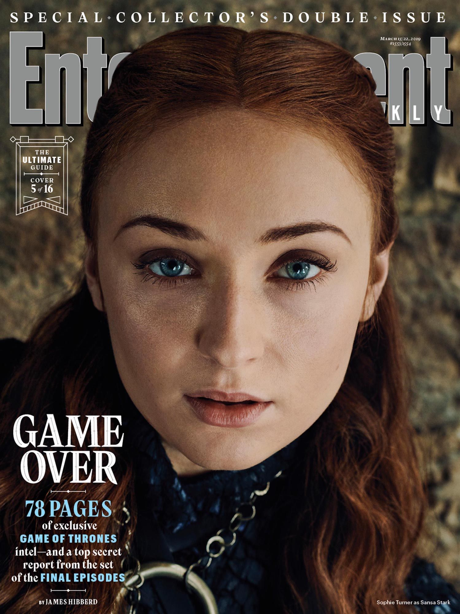 Game of Thrones EW Covers Sansa Stark