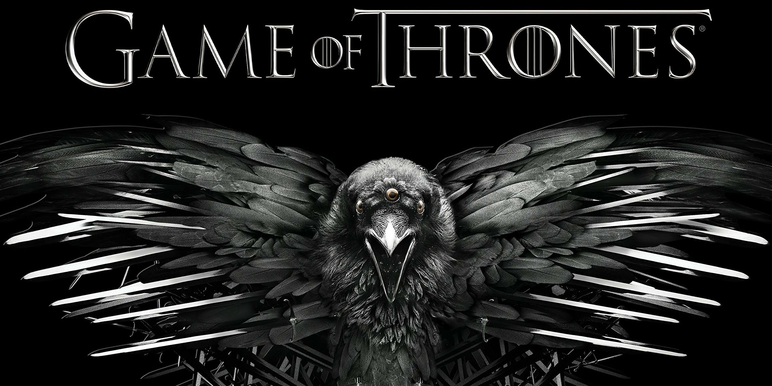 Game of Thrones Season 4 Logo Three-Eyed Raven