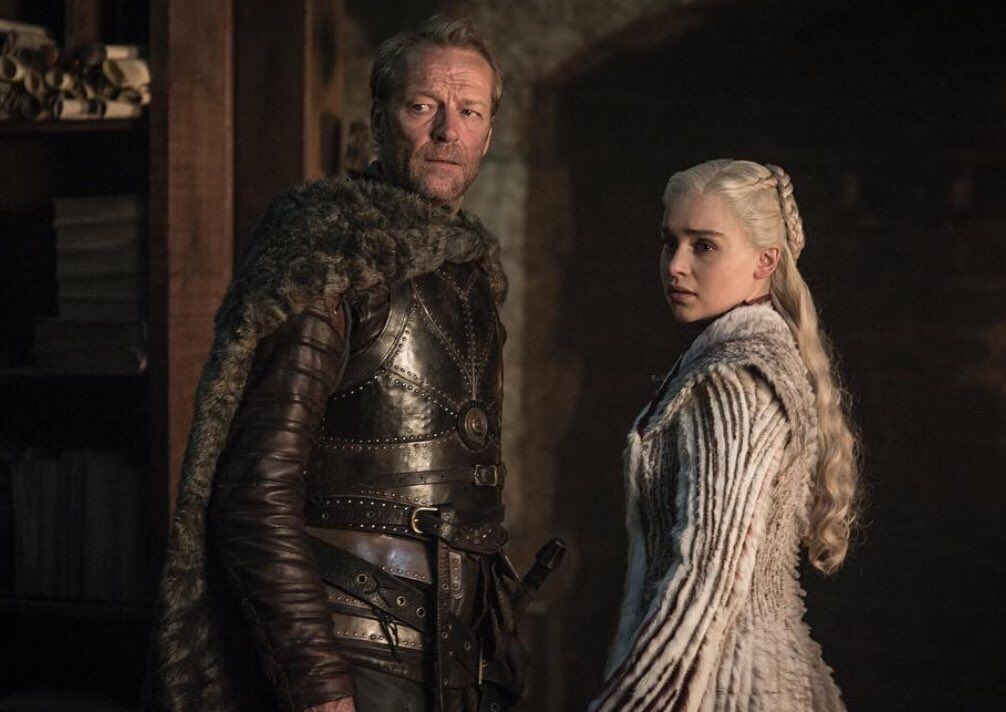 Game of Thrones Season 8 - Jorah and Daenerys