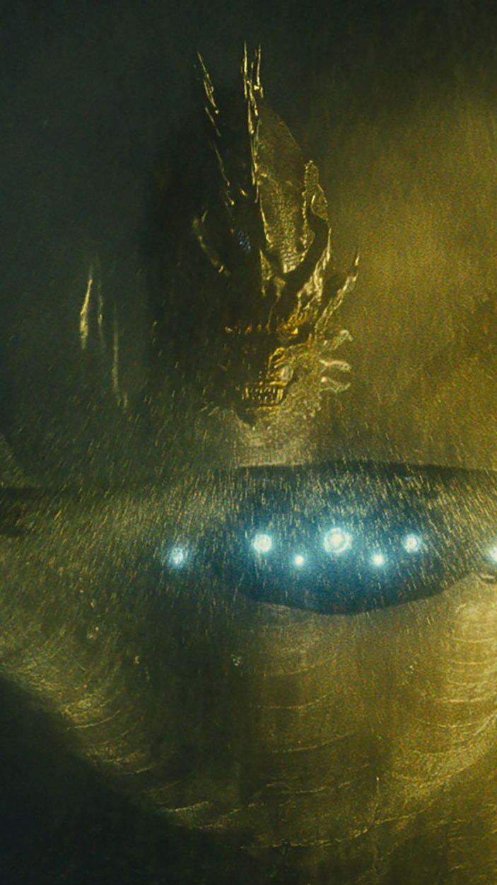 Ghidorah vs. Stealth Bomber in Godzilla: King of the Monsters