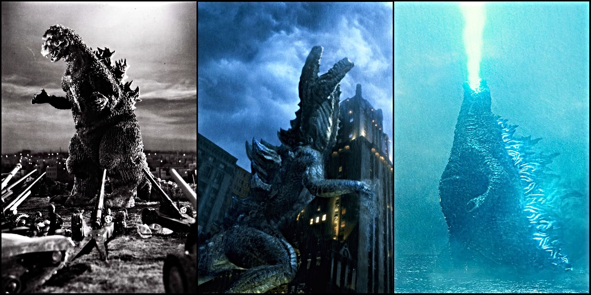 Size of godzilla (2014) vs godzilla earth