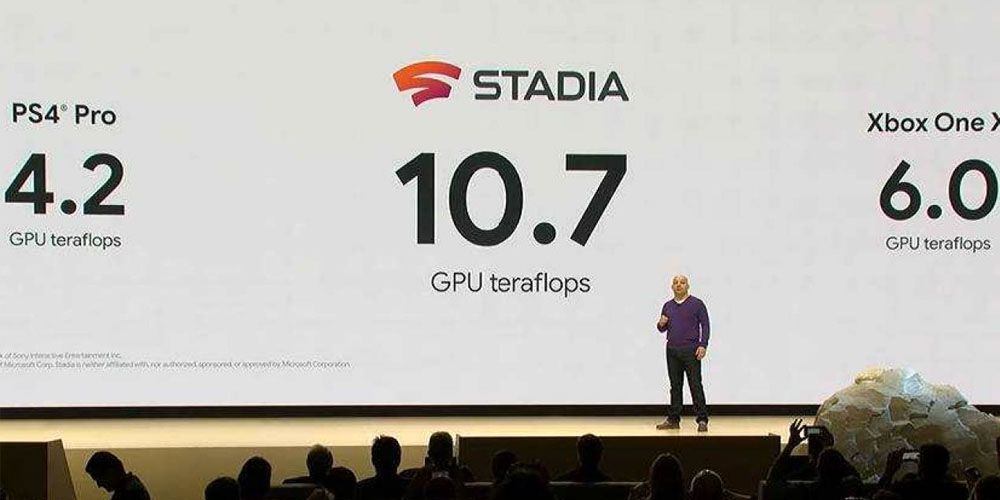 Google Stadia Teraflops