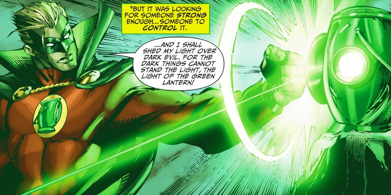 Green Lantern Alan Scott Ring Oath