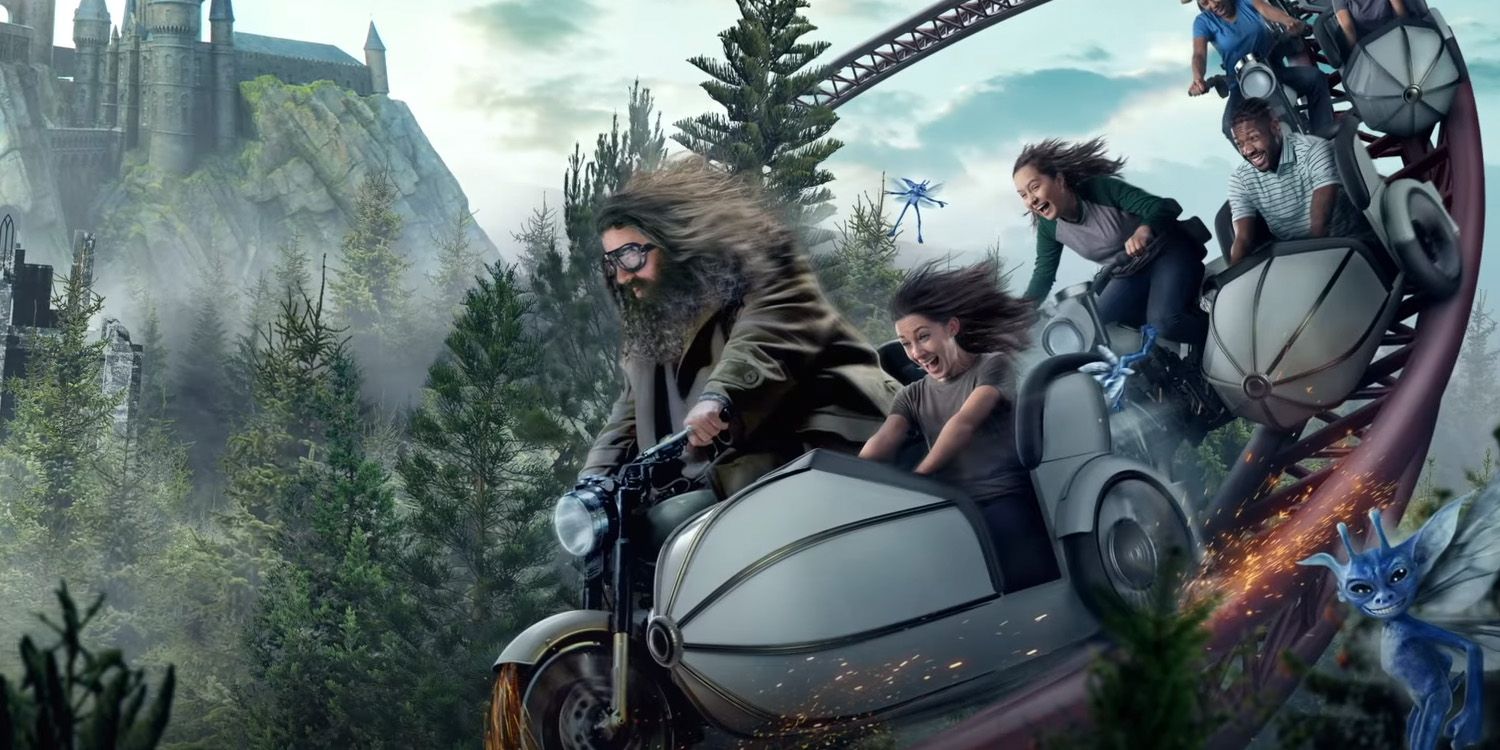 Hagrid's Magical Creatures Motorbike Adventure TEXTLESS
