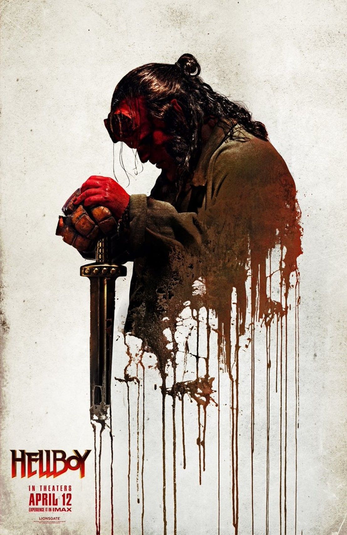 Hellboy 2019 Bloody Poster
