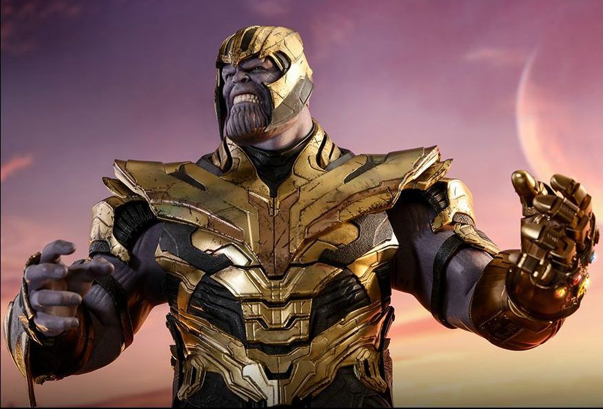Hot Toys Avengers Endgame Thanos Figure Evil Grin