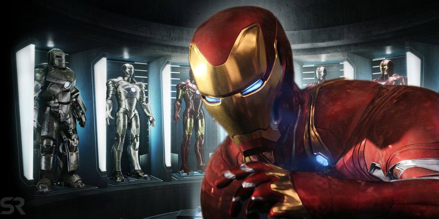 Iron Man in Infinity War with Iron Man 2 Hall of Armors Poster