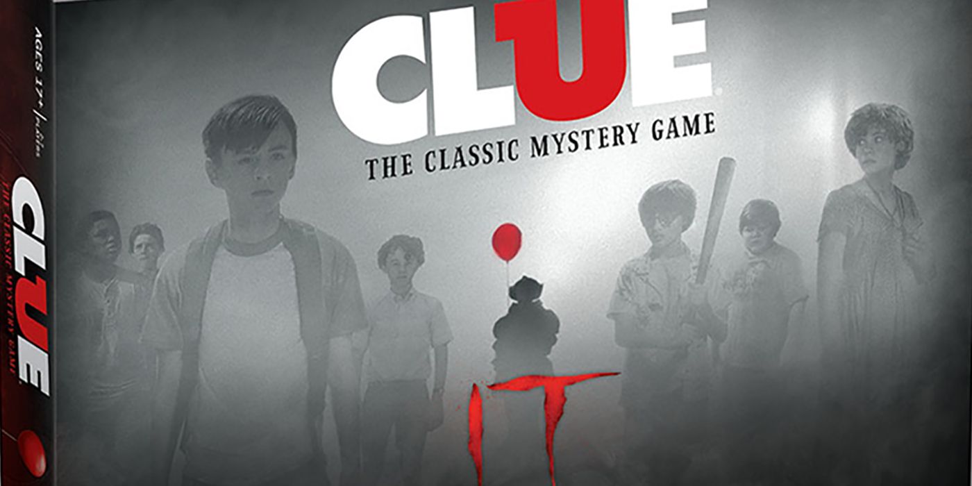 Clue Board Game Stephen King's IT Edition Hasbro 