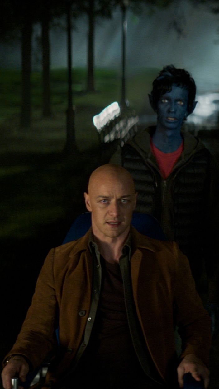 James McAvoy as Charles Xavier in X-Men Dark Phoenix