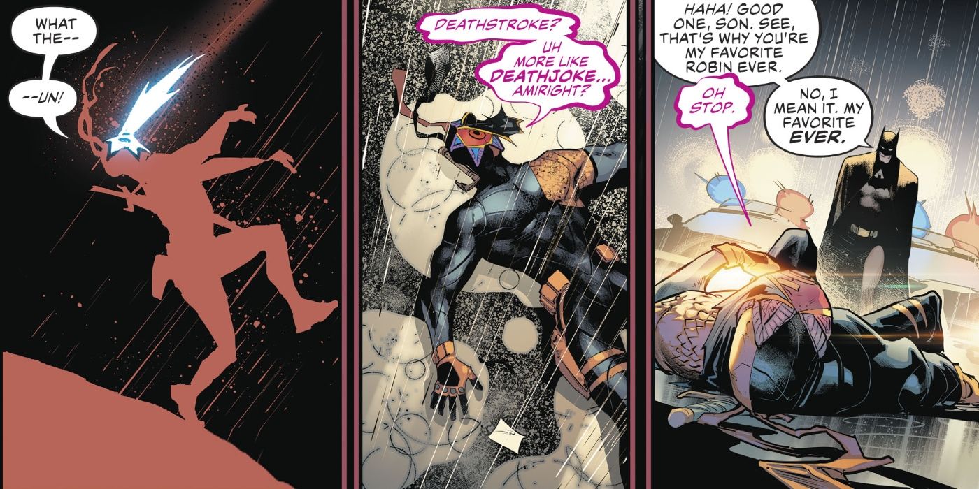 Jarro Robin Batman Comic Deathstroke