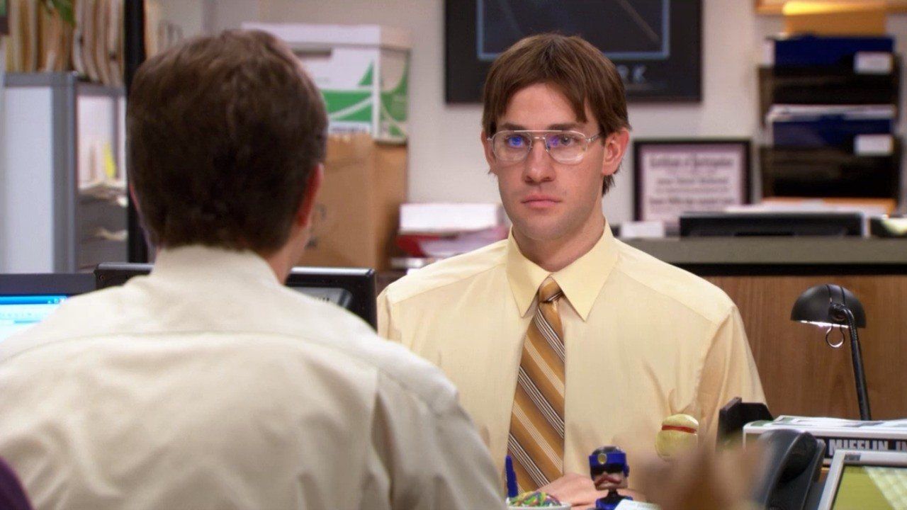 Jim as Dwight The Office