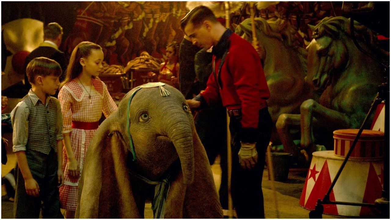 Joe, Milly, Holt, and Dumbo