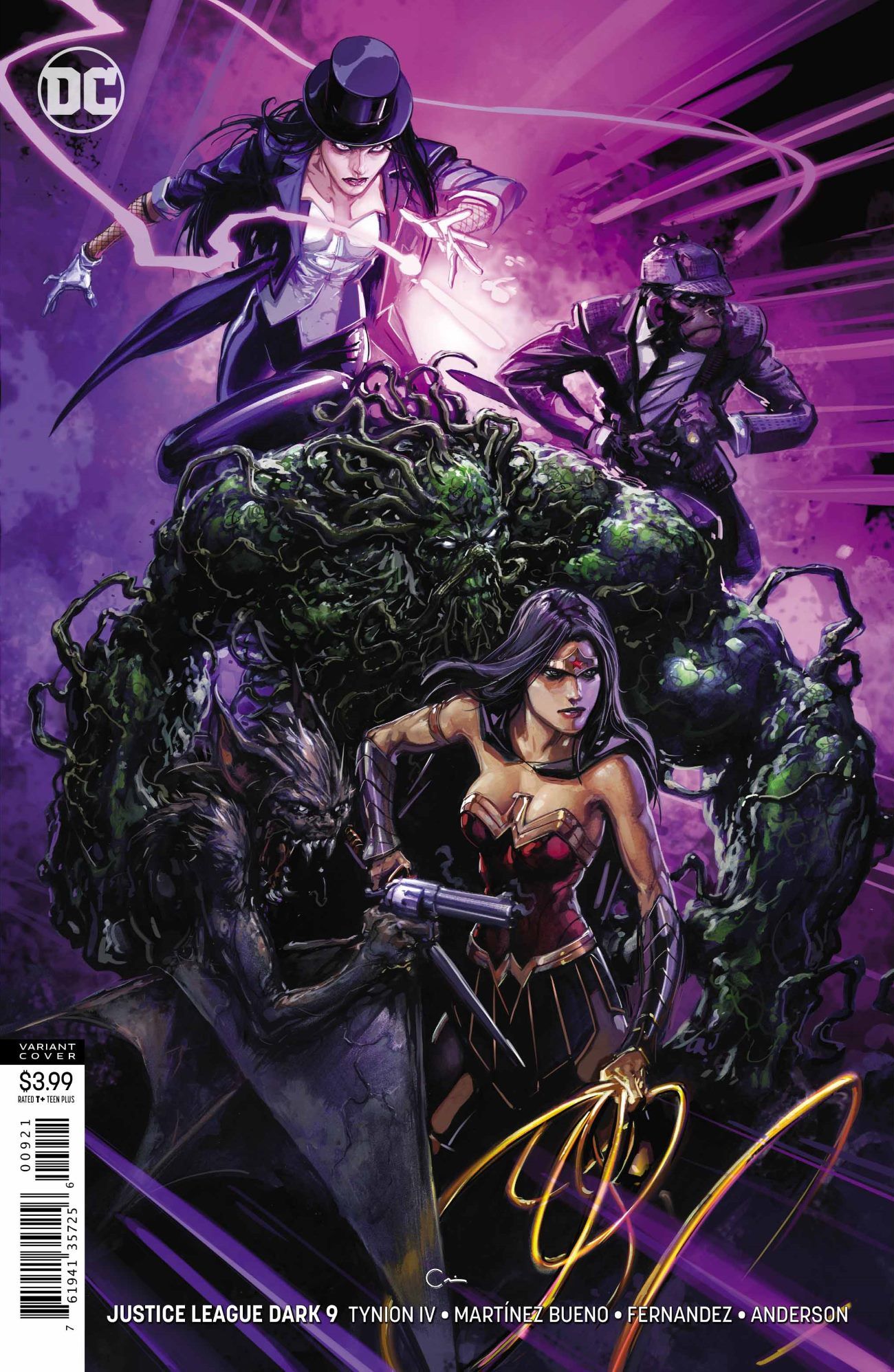 Justice League Dark 9 Variant Cover