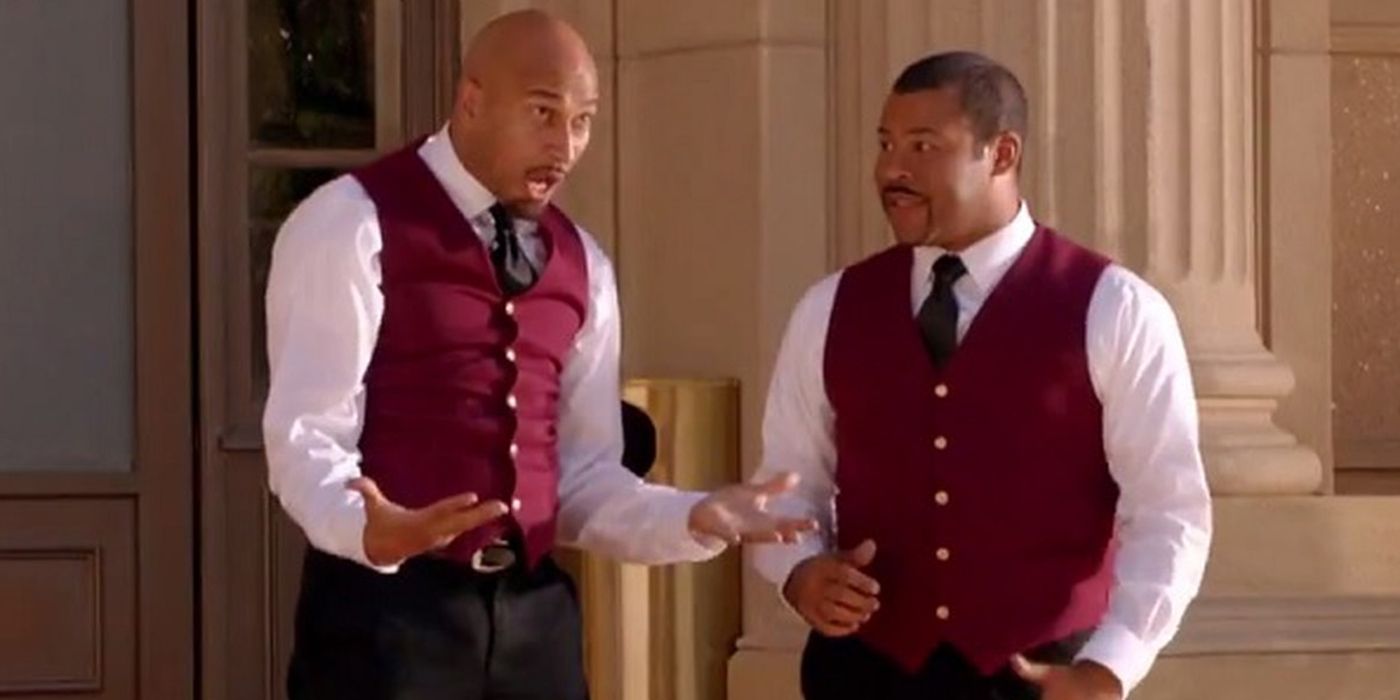 Key and Peele talk as the valet movie characters.