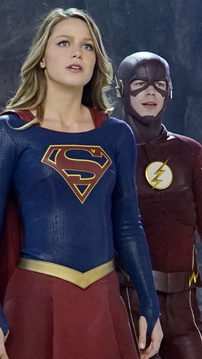 Supergirl and The Flash