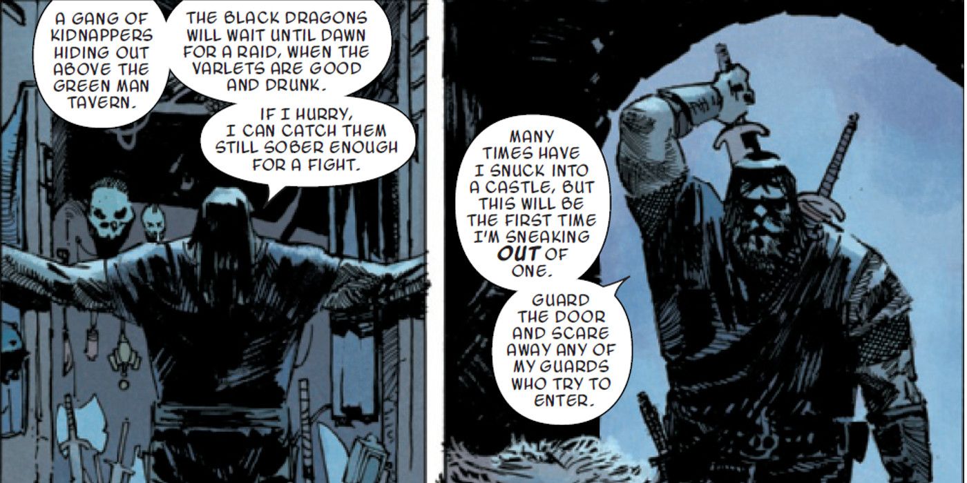 King Conan Sneaks Out Of His Palace To Play Hero in Conan The Barbarian #4