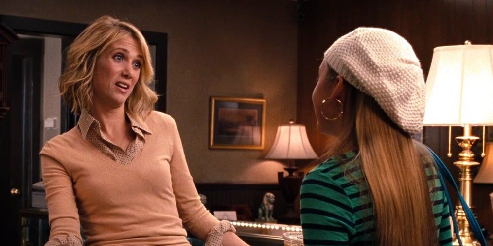 Kristen Wiig arguing with a customer in Bridesmaids