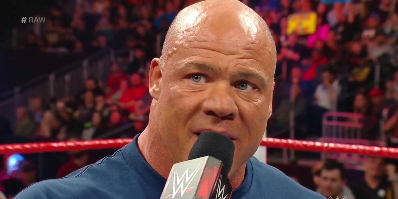Kurt Angle Announces Retirement on WWE Raw