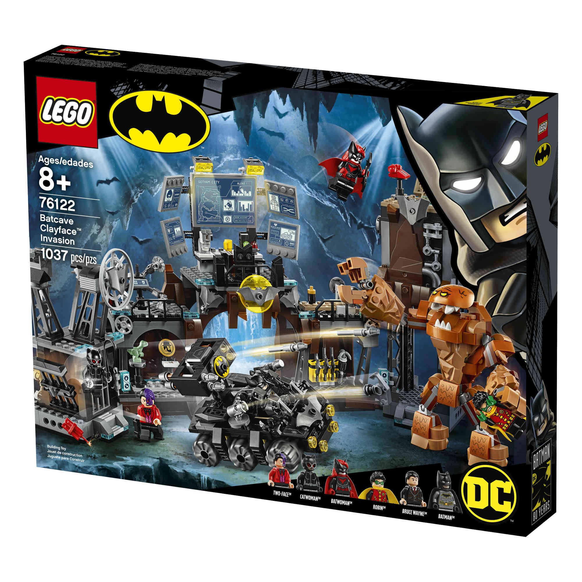 LEGO Batman Sets Batcave Clayface Invasion Box