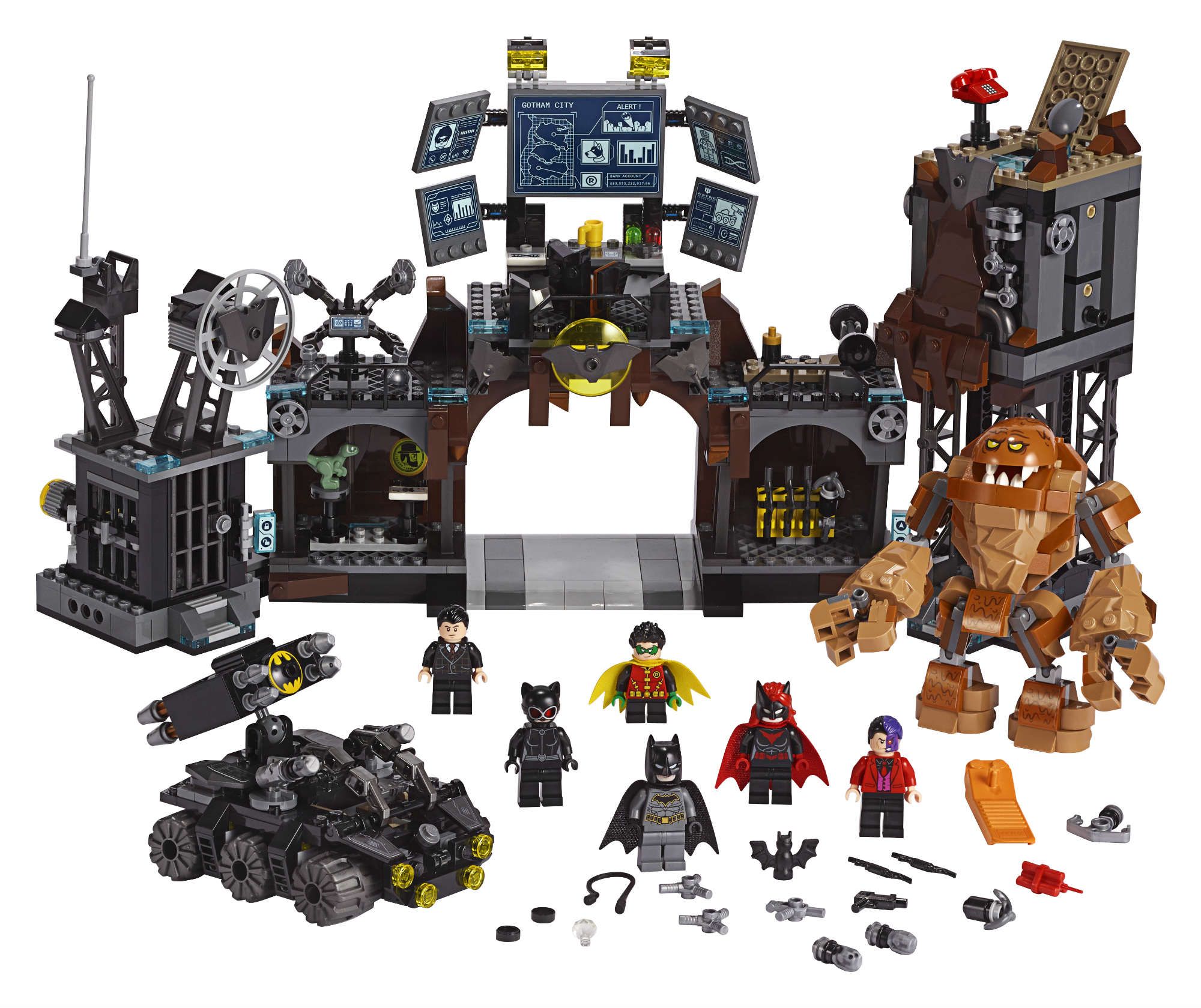 LEGO Batman Sets Batcave Clayface Invasion