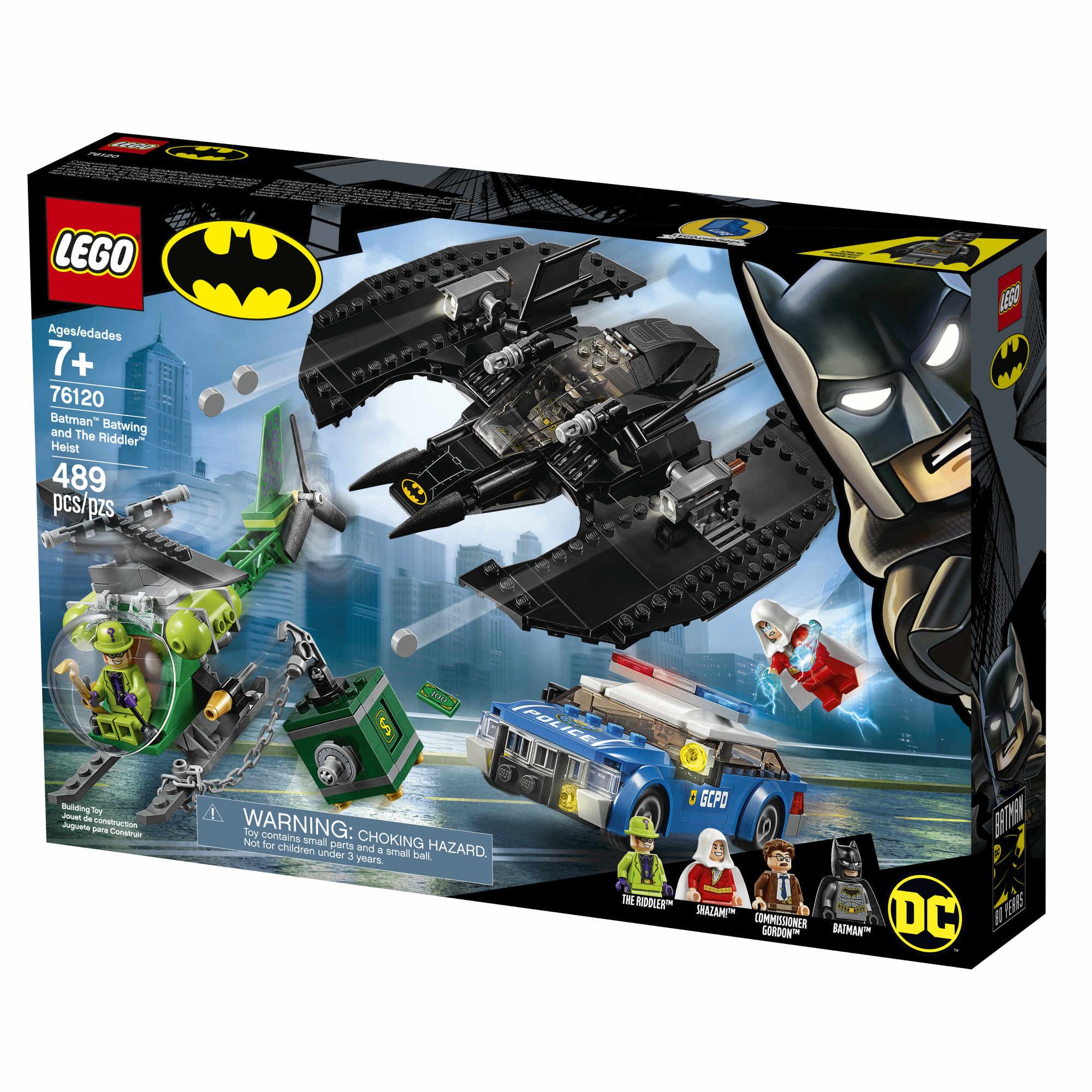 LEGO Batman Sets Batman Batwing Riddler Heist Box