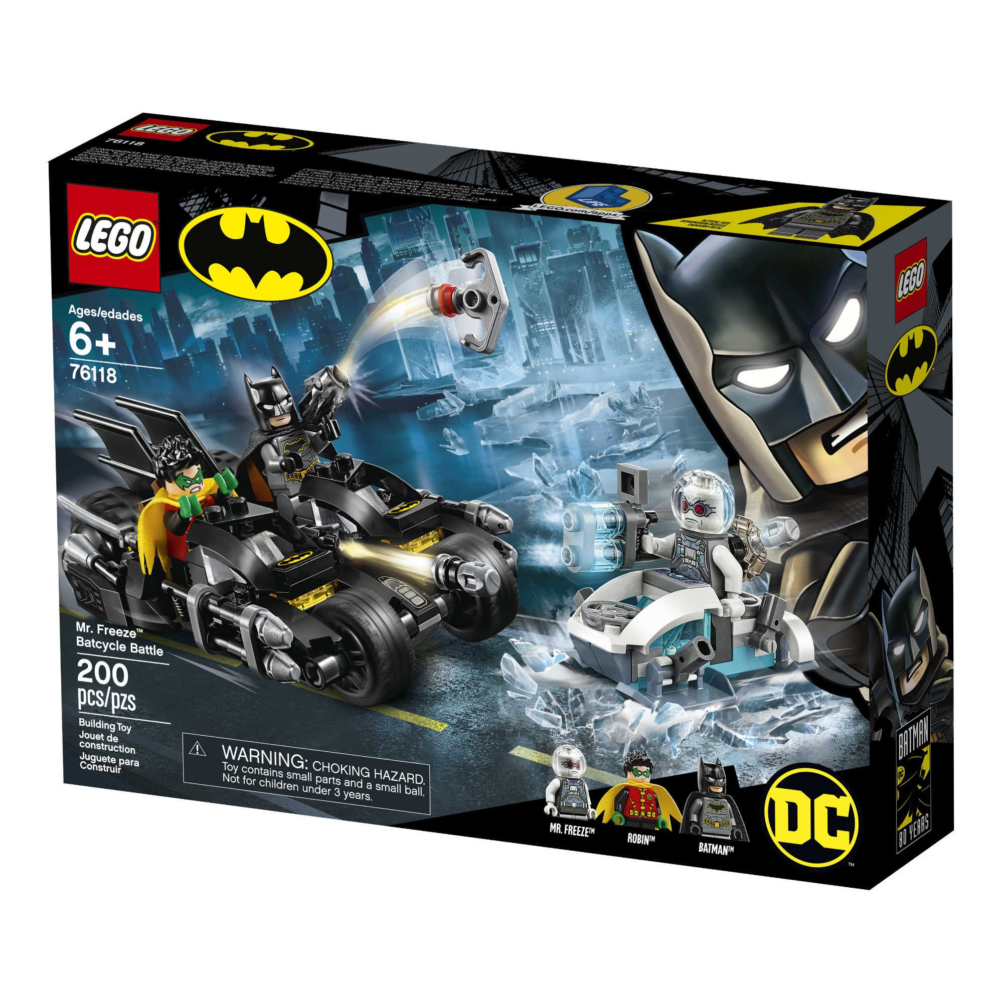 LEGO Batman Sets Mr Freeze Batcycle Battle Box