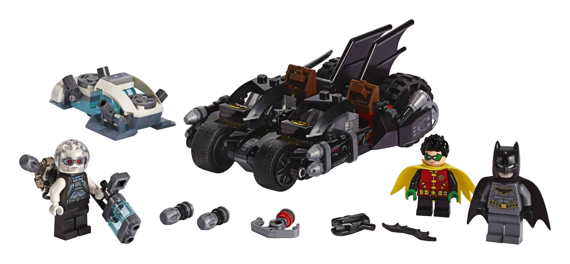 LEGO Batman Sets Mr Freeze Batcycle Battle