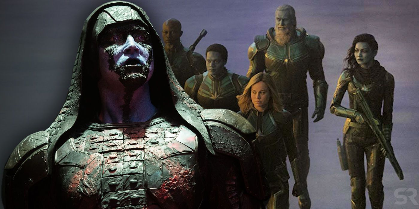 Lee Pace as Ronan the Accuser with Starforce Team in Captain Marvel