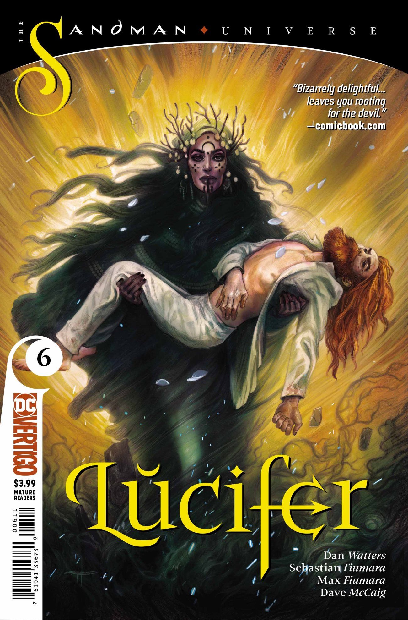 Exclusive Preview: Vertigo’s LUCIFER Finally Burns