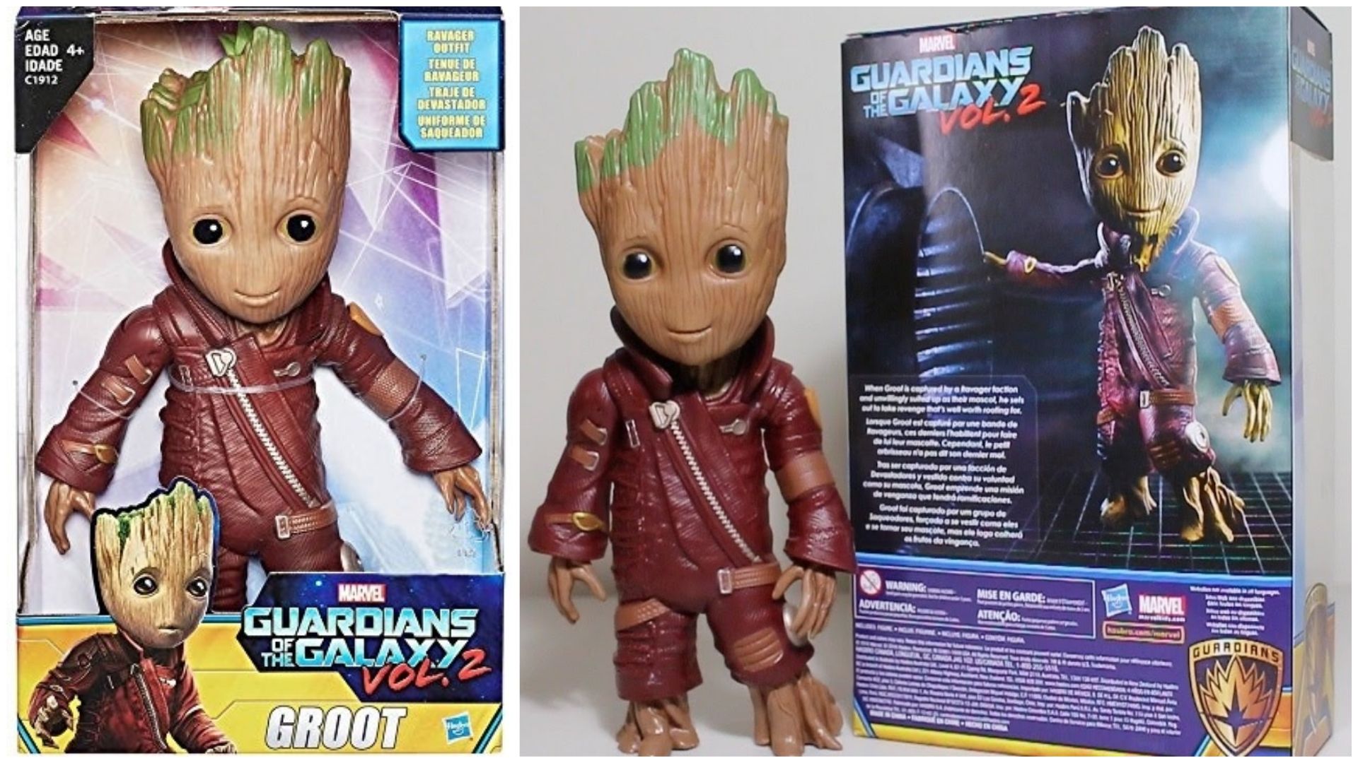 MARVEL GUARDIANS OF THE GALAXY VOL2 BABY GROOT 10 FIGURE RAVAGER OUTFIT EXCLUSIVE