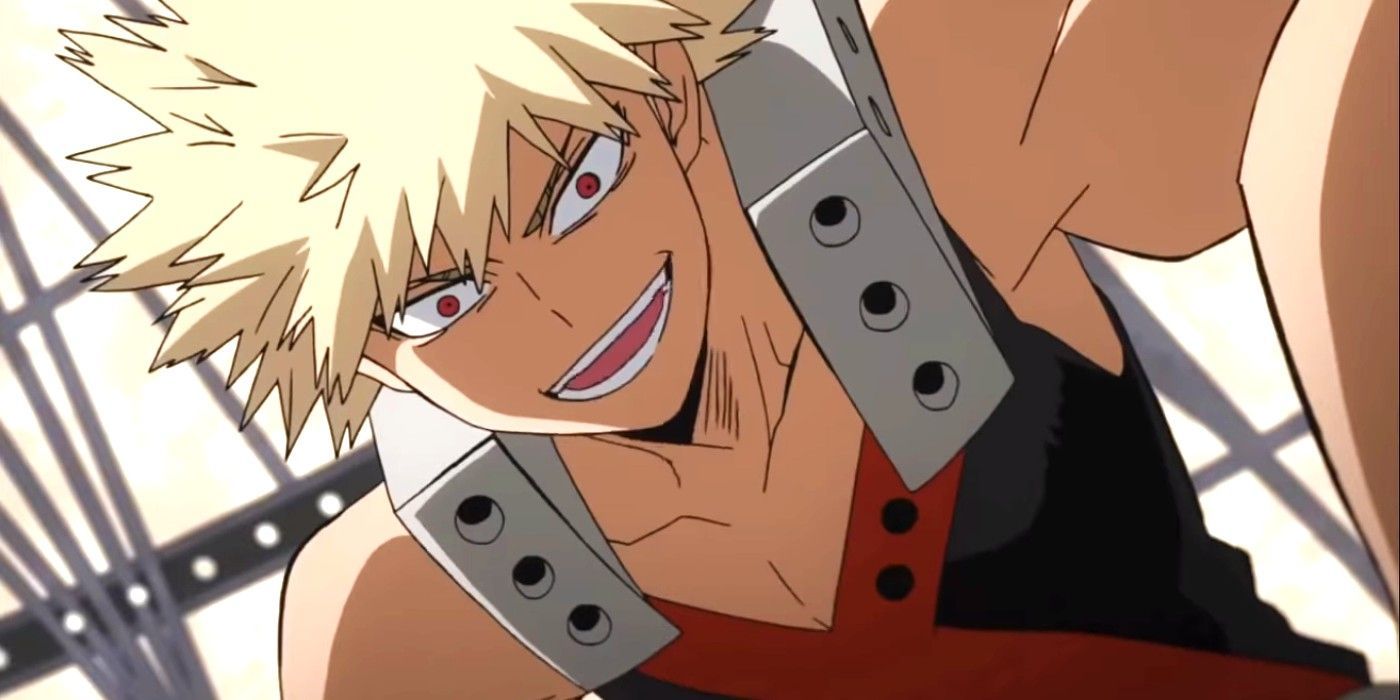 Katsuki Bakugo from the My Hero Academia anime series.