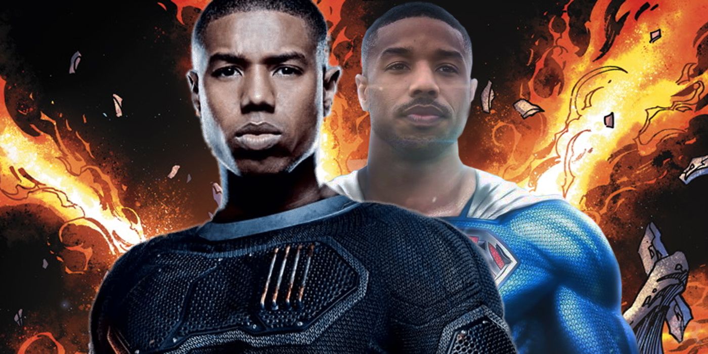 Creed actor Michael B. Jordan suits up as Val-Zod in stunning image