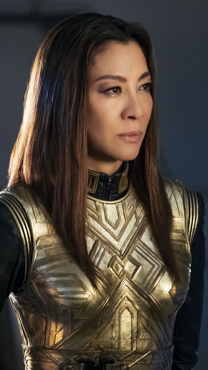 Michelle Yeoh as Georgiou on Star Trek: Discovery