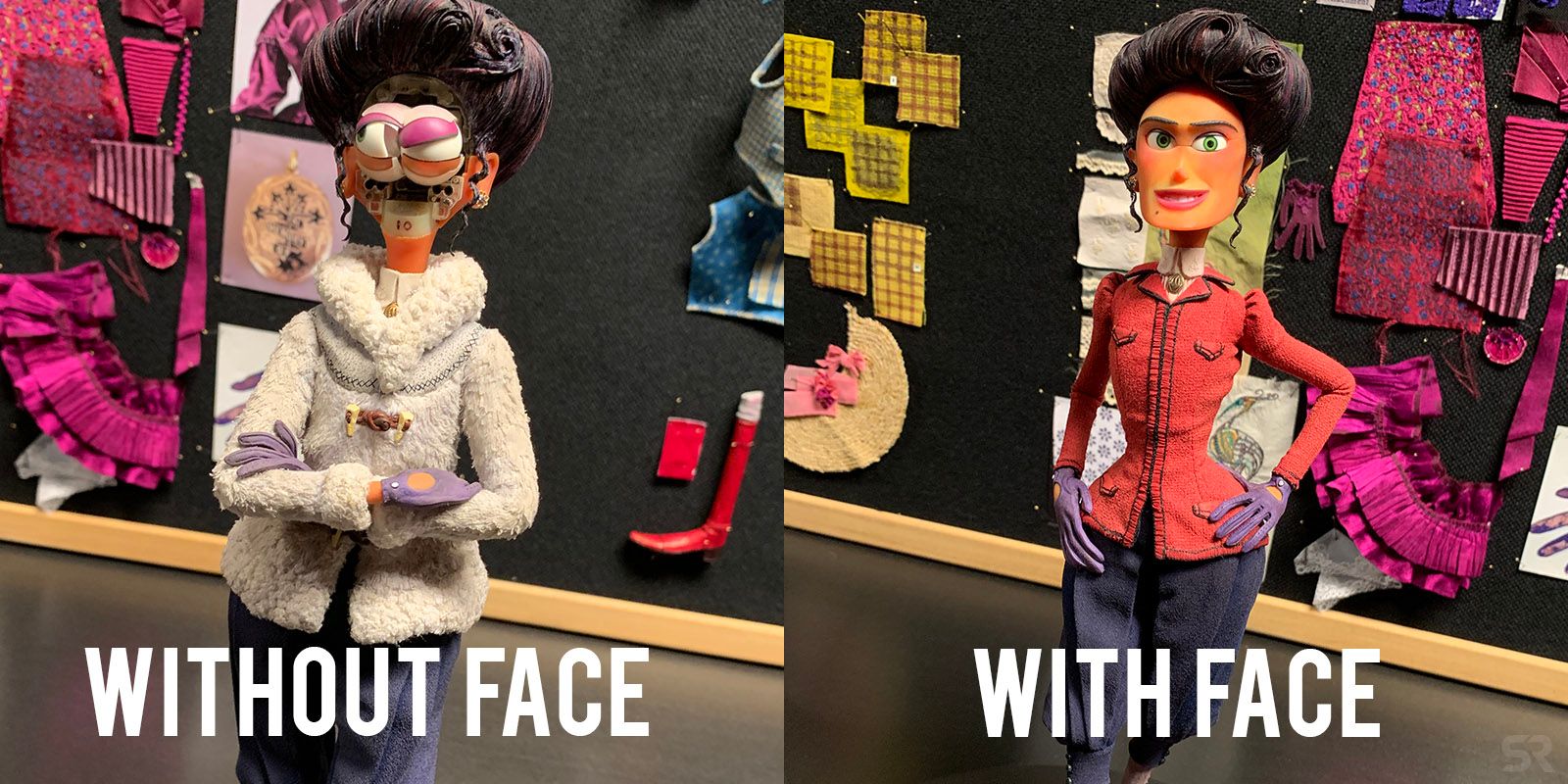 Missing Link Face Swap at Laika Studios