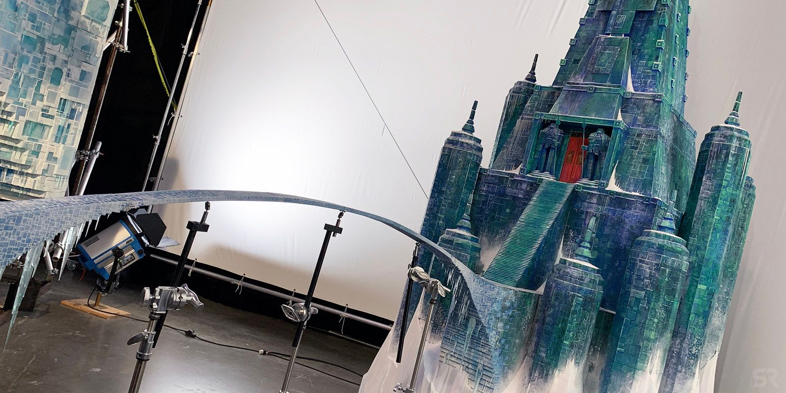 Missing Link Ice Castle at Laika Studios