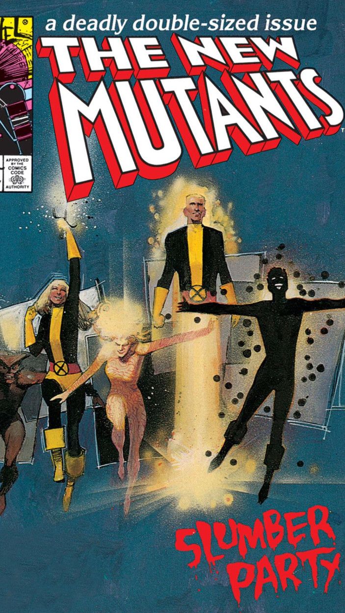 New Mutants Comic Book Cover Art