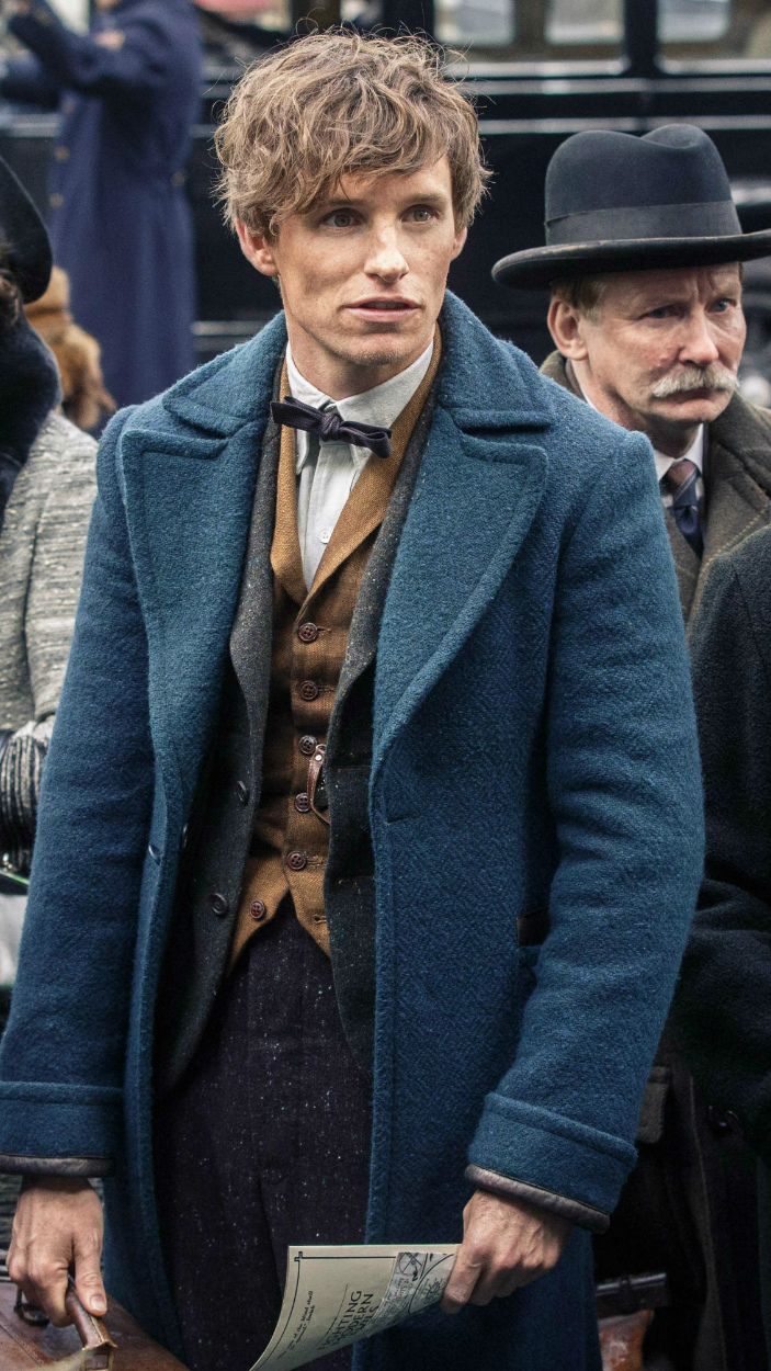 Eddie Redmayne as Newt Scamander in Fantastic Beasts and Where to Find Them