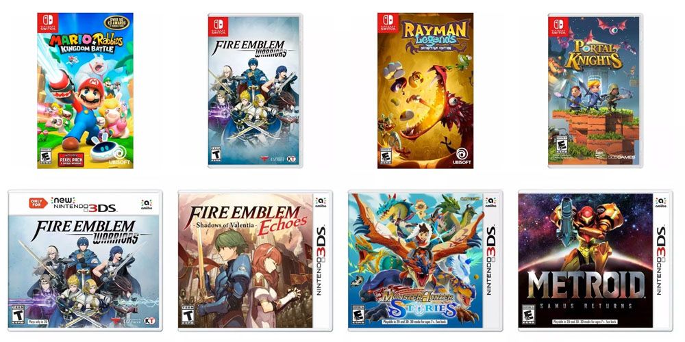 Nintendo Switch And 3DS Games