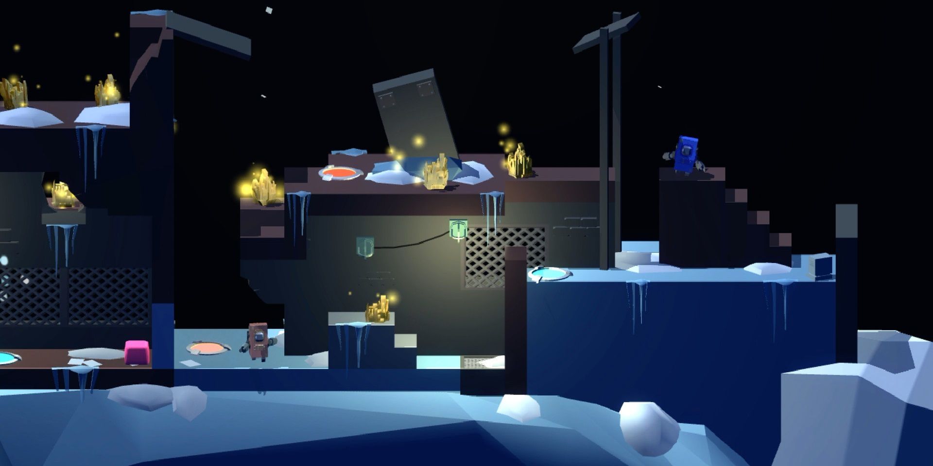 Pitfall Planet Screenshot Ice Caves