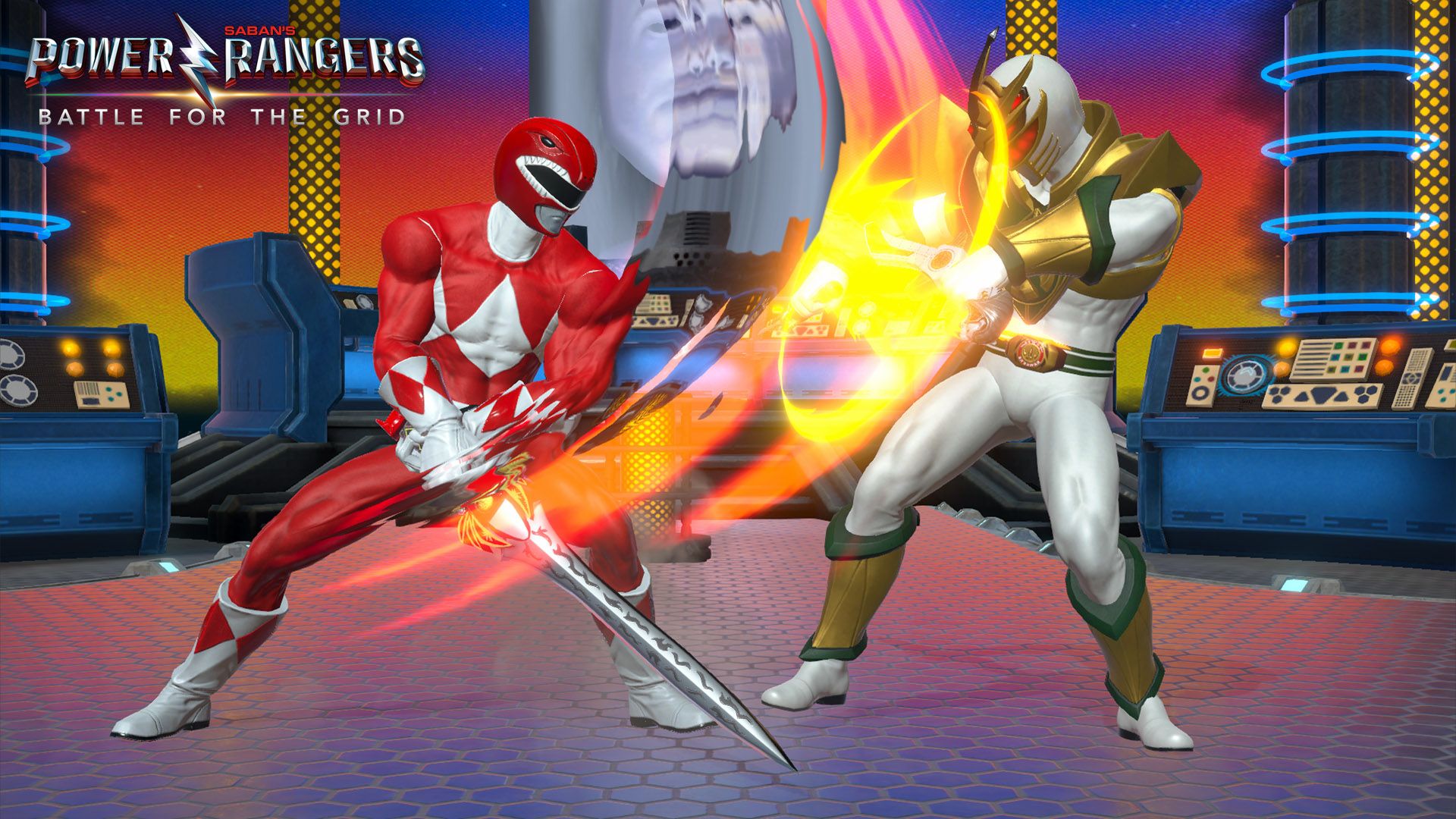 Power Rangers Battle for the Grid Screenshot Red vs Drakkon