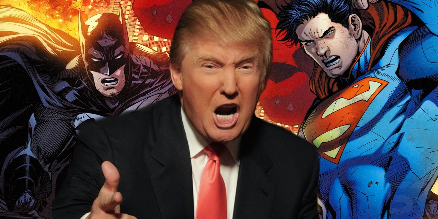 President Trump DC Comics Universe