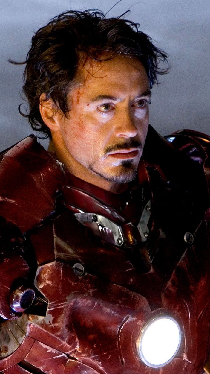 Robert Downey Jr. as Marvel's Iron Man